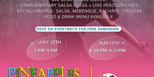 Pineapples Presents: Salsa night by Salsa Mingle!