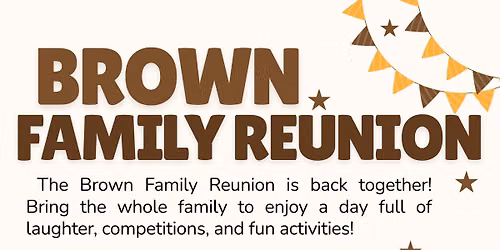 Brown Family Reunion 