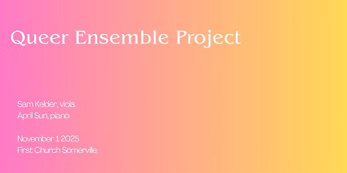 Queer Ensemble Project in Recital