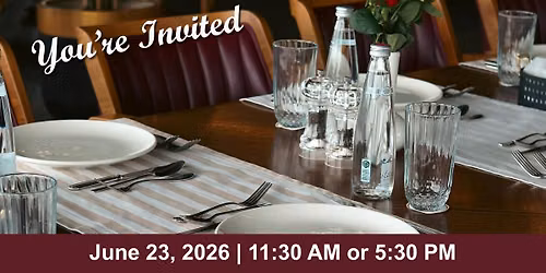 Preplanning for Peace of Mind Free Lunch or Dinner Workshop