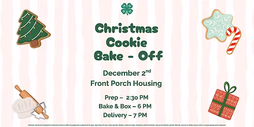 Greenville County 4-H Bake Off 2025