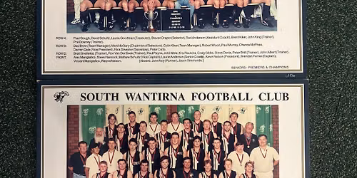 WSFC 1996 Senior and Reserves 30 Year Premiership Reunion