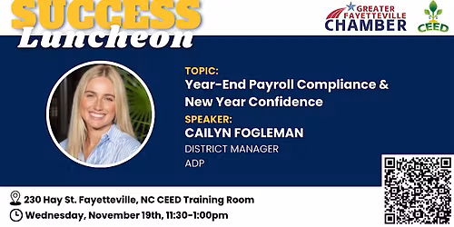 Success Luncheon: Payroll Year-End Wrap Up & 2026 Compliance