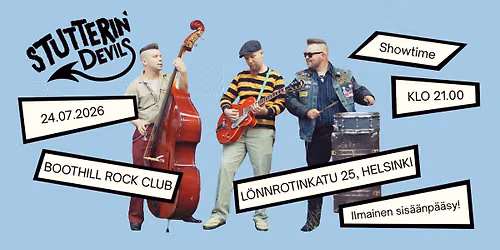Stutterin' Devils @ Boothill Rock Club!