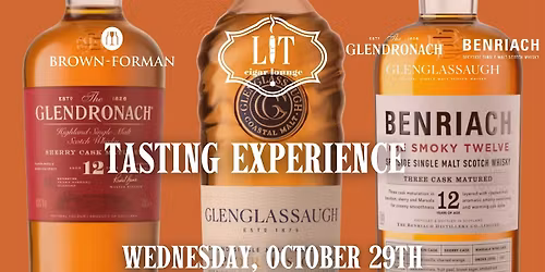 Brown Forman Scotch Portfolio Tasting Experience