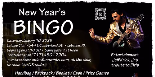 New Years Bingo