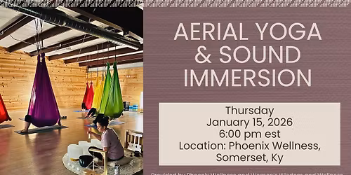 Aerial Yoga & Sound Immersion