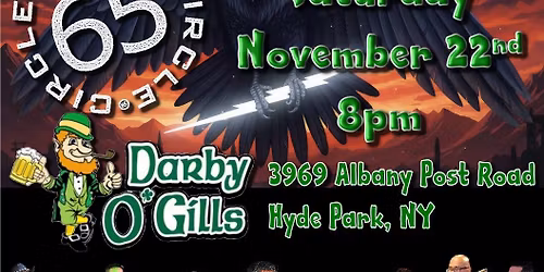 Circle 65 Appearing at Darby O'Gills in Hyde Park!