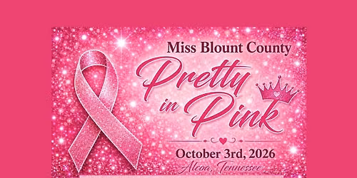 Miss Blount County Pretty in Pink