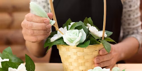 Programa de Primavera| Taller floral de primavera en canasta de mimbre
