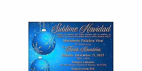 Fiesta Navide\u00f1a: Sublime Navidad
