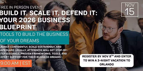 Build It, Scale It, Defend It: Your 2026 Business Blueprint