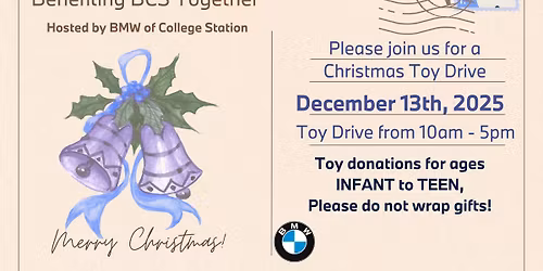 BMW of College Station Toy Drive