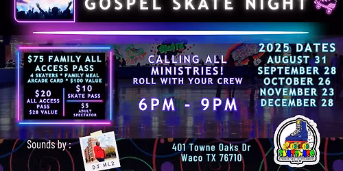 GOSPEL SKATE NIGHT