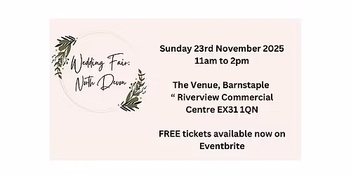 WEDDING FAIR NORTH DEVON