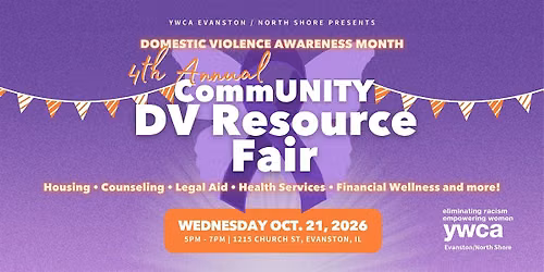 4th Annual YWCA Domestic Violence Awareness Month CommUNITY Resource Fair