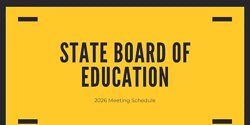 State Board of Education Meeting 
