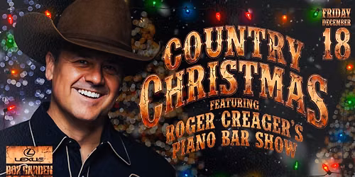 Roger Creager's Piano Show | Country Christmas