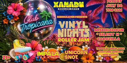 Vinyl Nights Club Tropicana w\/ Impala feat. Misbehaviour, Silent H & Carozilla