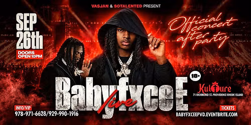 BABYFXCE E LIVE IN PROVIDENCE