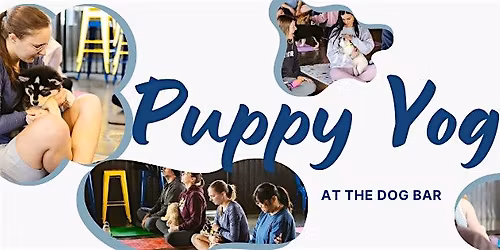 Copy of Puppy Yoga with Far Fetched Dog Rescue at Crate Escapes