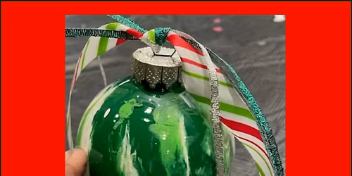 Pretty Pour Ornaments