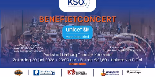 Benefietconcert UNICEF | Kerkraads Symfonie Orkest o.l.v. Jos Zegers