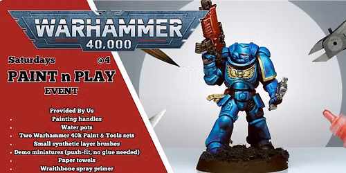 Warhammer 40,000 \u2013 Paint & Play
