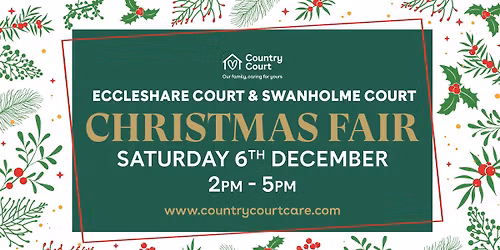 Christmas Fair at Eccleshare Court Care Home