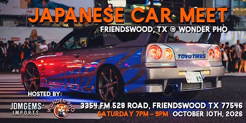 Japanese Car Meet @ Wonder Pho