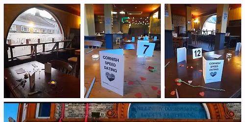 Ages 55+ TRURO Cornish Speed Dating!