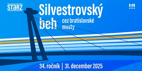 Silvestrovsk\u00fd beh cez bratislavsk\u00e9 mosty - 34. ro\u010dn\u00edk