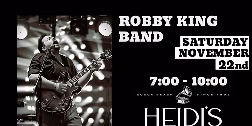 Robby King Band at Heidis Jazz Club