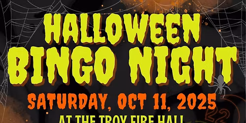 HALLOWEEN BINGO NIGHT 