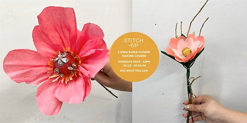 Paper Flower Making 3 Week Course