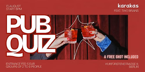 English Pub Quiz - The Late Night Show