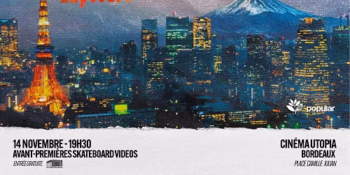 AVP Skateboard Videos VX Exposure & Frames Cin\u00e9ma Utopia Bordeaux