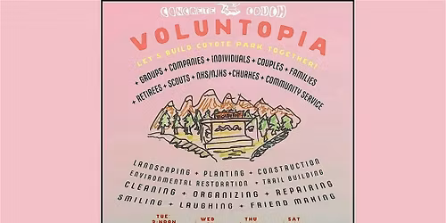 Concrete Couch Presents: Voluntopia | Tuesdays AM
