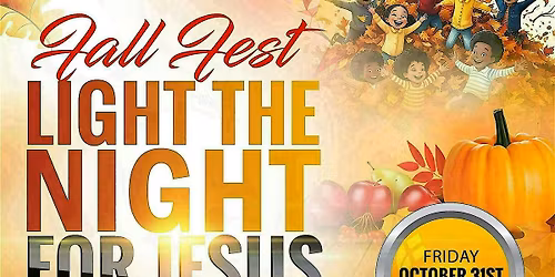 2025 Fall Fest: Light the Night for Jesus Glow Party