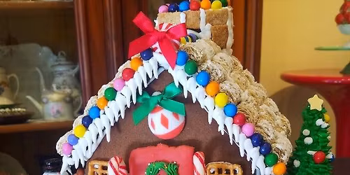 Decorate a Winter Gingerbread House at Home