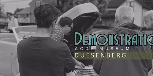 Demonstration Day - Duesenberg