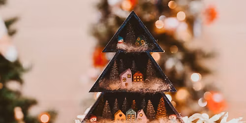 Walking in a Mini Wonderland: Tree Shelf Villages