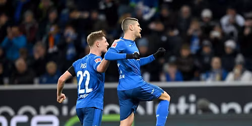 TSG 1899 Hoffenheim vs Hamburger SV at Rhein-Neckar-Arena
