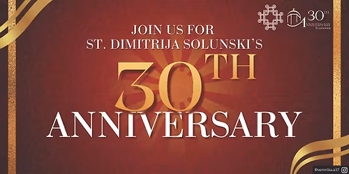 St. Dimitrija Solunski Markham 30th Anniversary Picnic