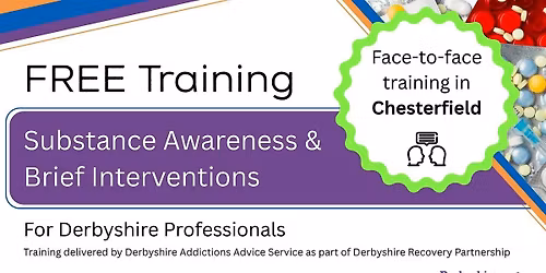 Substance (Drug) Awareness & Brief Interventions - In Person (5th Nov 25)