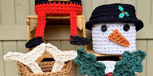 Christmas Baskets Crochet Workshop