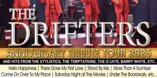 The Drifters Irish tour in Roscommon