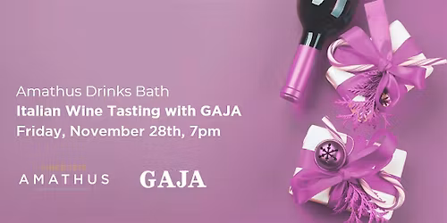 Gaja Italian Wine Tasting | Amathus Drinks Bath