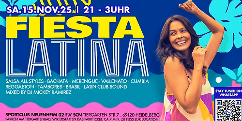 15\/11 Fiesta Latina \u2605 Mix Latino