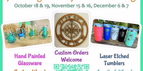 Driveway Art Sale featuring work by Native Nut Meg